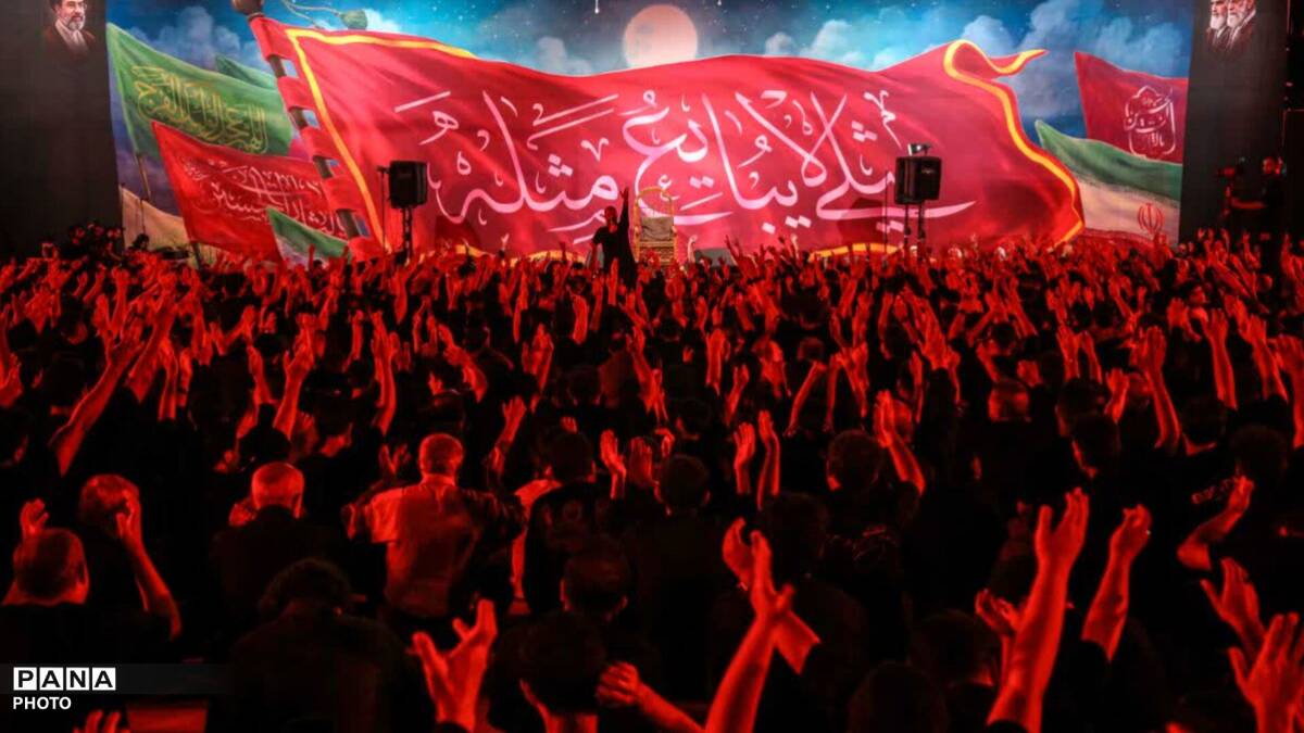 مراسم دهه سوم محرم در ساوجبلاغ 