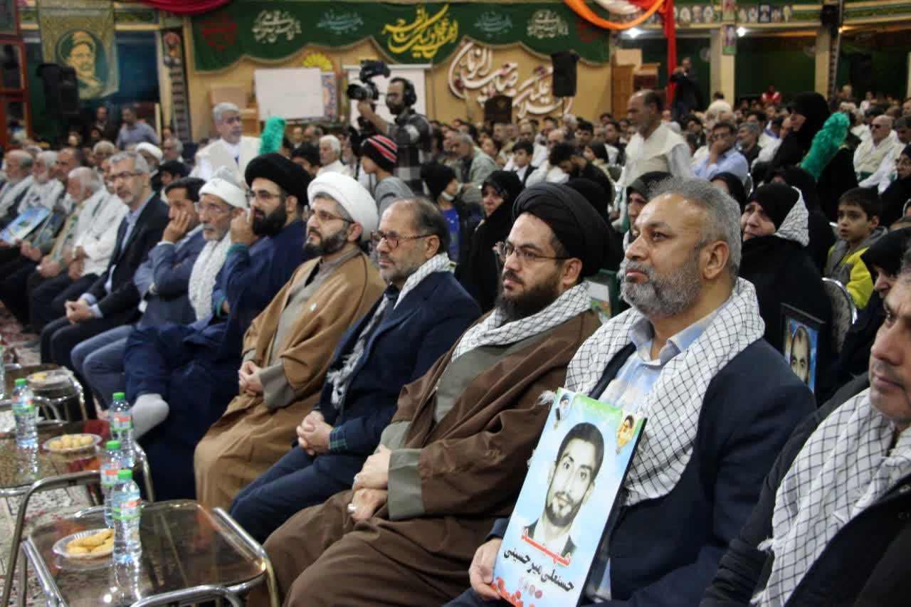 مراسم قرار هشتم و سالگرد حاج قاسم در یزد 