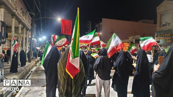 راهپیمایی و بیعت مردم ولایت مردار شهرستان گچساران