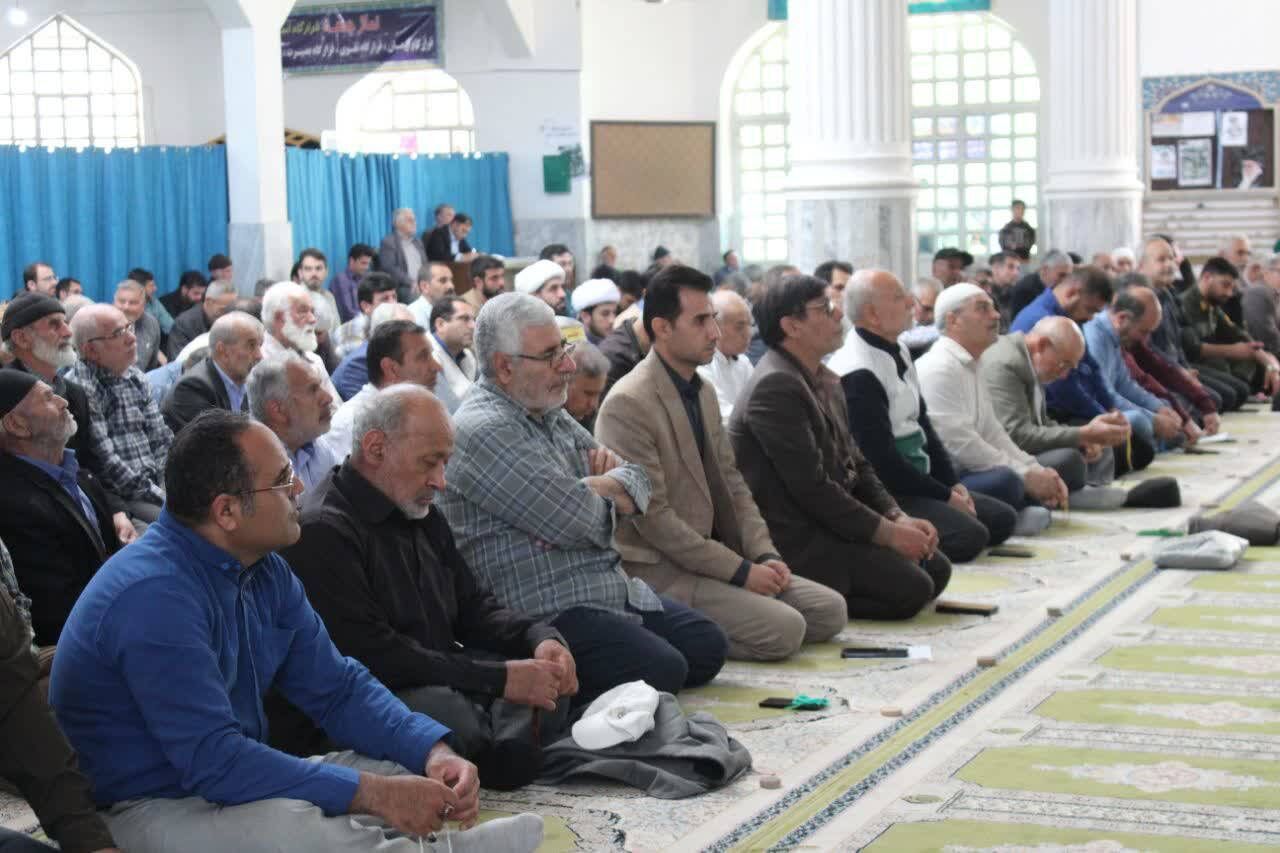 نماز جمعه عبادی سیاسی در مسجد جامع آشخانه