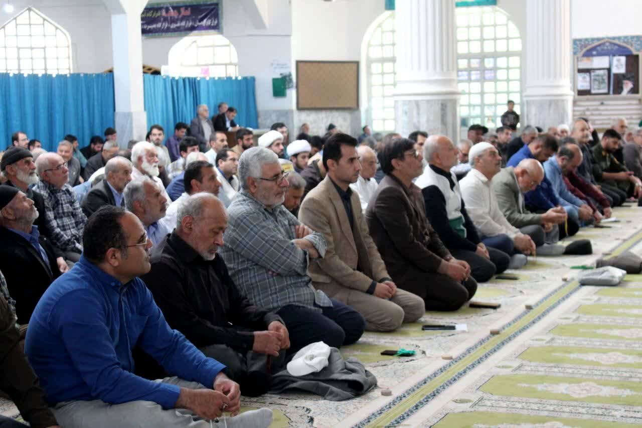 نماز جمعه عبادی سیاسی در مسجد جامع آشخانه