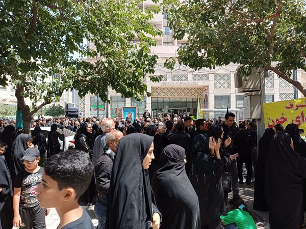 مراسم پیاده‌روی جاماندگان اربعین در مشهد