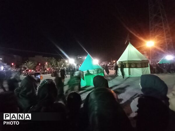 خیمه های سوخته در شام غریبان