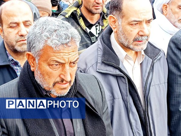 تشییع با شکوه شهید جوادحسن زاده شهید مرزبانی فراجا