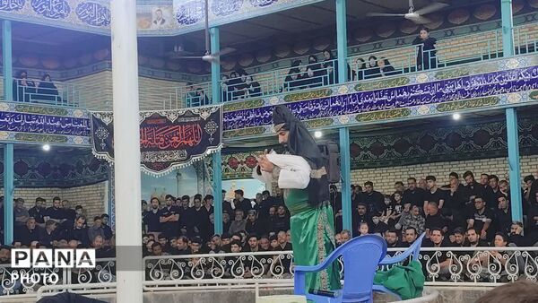 طنین نوای تعزیه خوانی در روستای پیکان اصفهان
