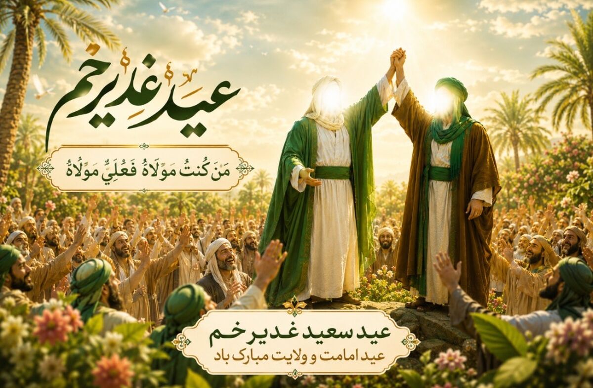  از تابلوی «غدیر خم» فرشچیان تا غدیریه‌های کهن پارسی