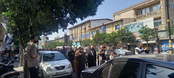 عزاداری شهادت ثامن‌الحجج(ع) در جویبار