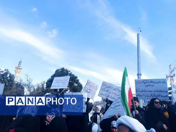 راهپیمایی یوم الله ۲۲بهمن، تجدید میثاق با آرمان‌های اسلام در مشهد مقدس