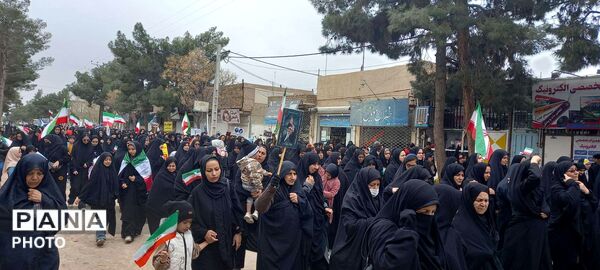 راهپیمایی روز جهانی قدس در شهرستان خلیل‌آباد 