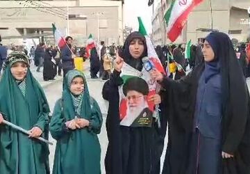 گزارش میدانی از حضور پرشور مردم ولایتمدار مشهد در راهپیمایی روز جهانی قدس 
