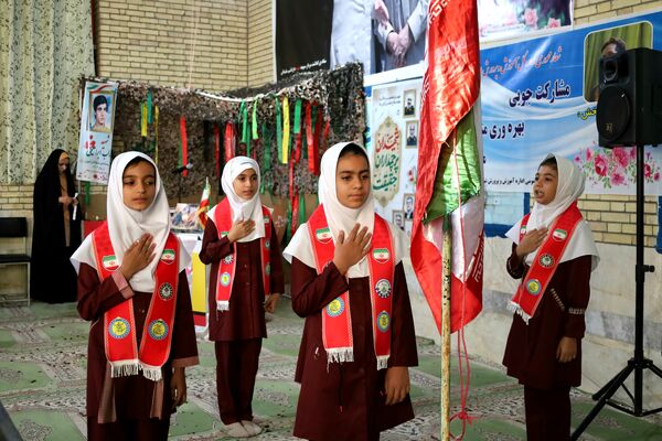  آیین بازگشایی مدارس و آغاز سال تحصیلی جدید در مدرسه حضرت مریم (س)