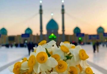 جشن چهل چراغ مردم آباده برای  مهدی موعود