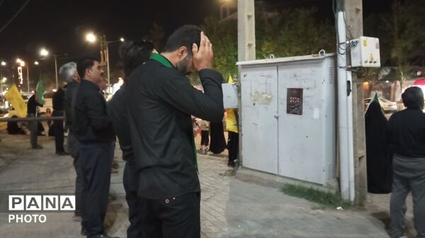 مراسم عزاداری شب هشتم ماه محرم الحرام