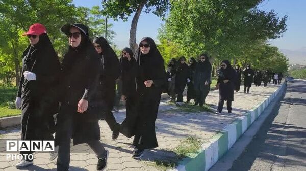 برگزاری همایش پیاده‌روی در شهرکرد 