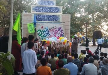 میهمانی بزرگ امت احمد(ص) در شهرستان خلیل‌آباد