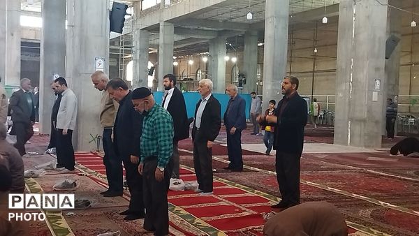 قرائت دعای استغاثه به امام زمان (ع) در مسجد جامع نیشابور 