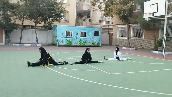 افتتاحیه المپیاد ورزشی در دبیرستان مستوفق