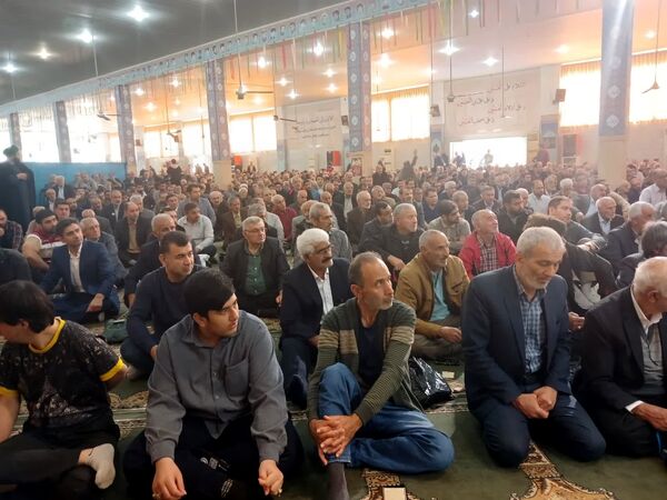 نماز عید فطر در فریدونکنار