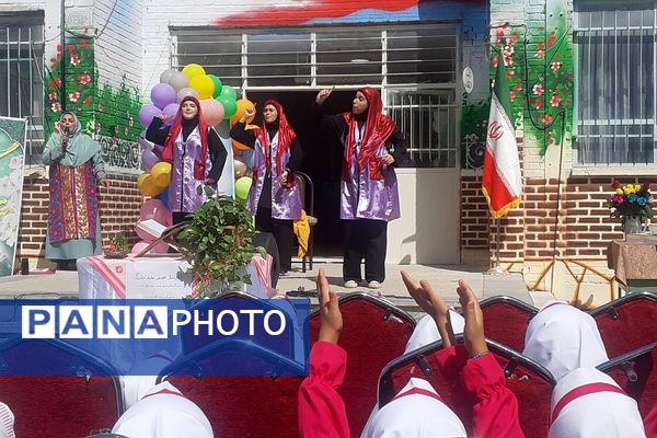 بازگشایی مدارس پیشوا با برنامه‌های شاد و اجرای عروسکی