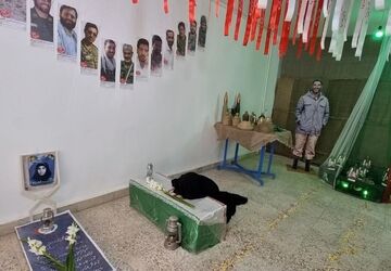 یادمان شهدای مدرسه هفت تیر در شهرستان فریدن