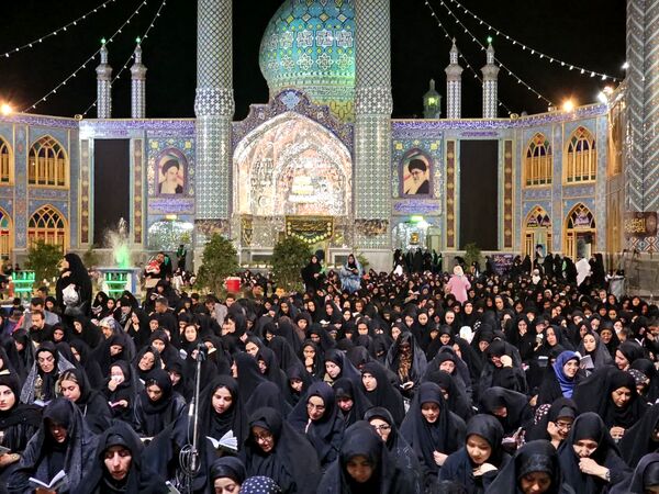 مراسم احیاء شب نوزدهم ماه مبارک رمضان(لیالی قدر) در نجف ایران