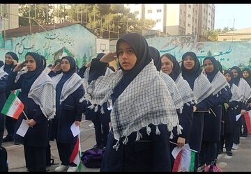 طلوع مهر در آسمان دبیرستان شاهد تکتم