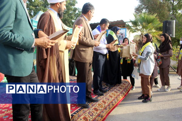 پنجمین روز از اردوی تمشک هرمزگان در اردوگاه سرخون بندرعباس