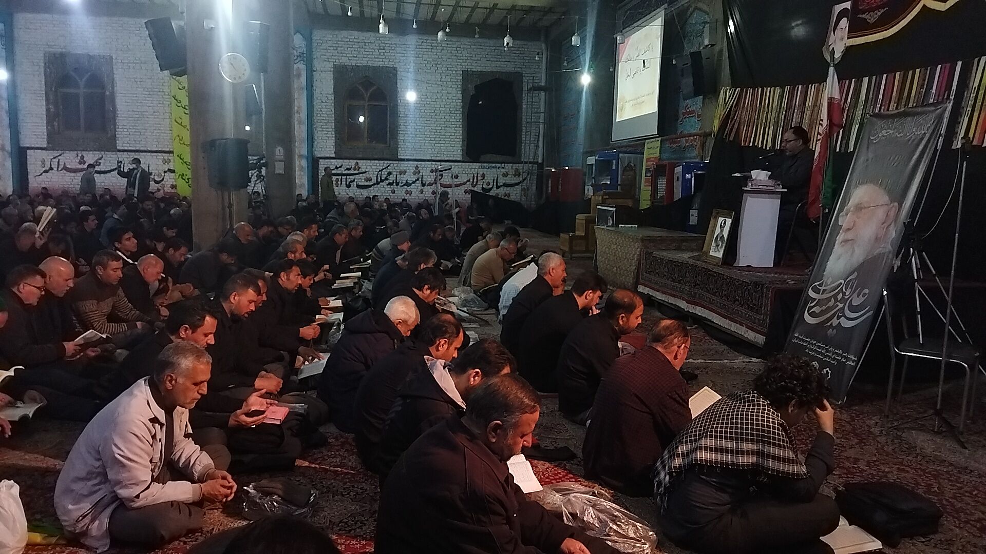مراسم شب ۲۱ رمضان در مسجد جامع نیشابورـ۱