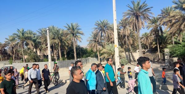 برگزاری همایش پیاده‌روی خانوادگی در مارم