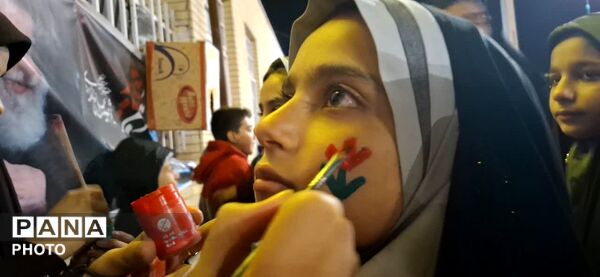 حضور گسترده دانش آموزان خدیجه کبری ابرکوه در گرامیداشت شهدای میناب