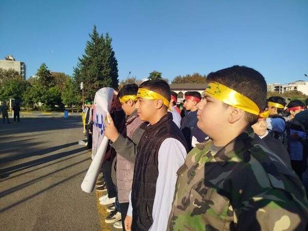 برگزاری صبحگاه مشترک دانش‌آموزی شهرستان هزار سنگر آمل 