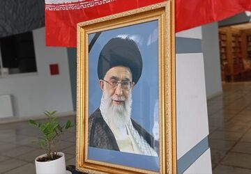 فرهنگیان در سوگ رهبر امت