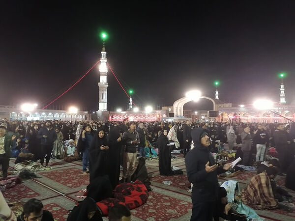 مراسم احیای دومین شب قدر در مسجد مقدس جمکران