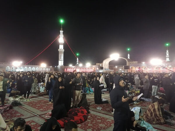 مراسم احیای دومین شب قدر در مسجد مقدس جمکران