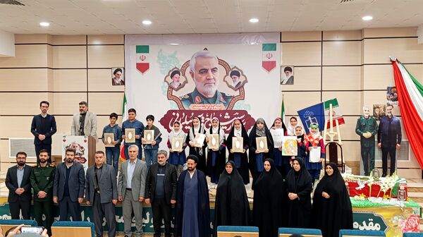 مراسم گرامیداشت شهادت سردار سلیمانی در زنجان 