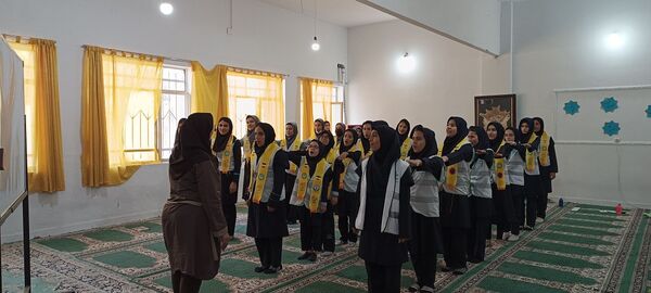 برگزاری اردوی شب مانی سازمان دانش‌آموزی استان البرز 