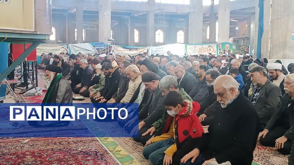 نماز عبادی سیاسی جمعه در شهرستان نیشابور