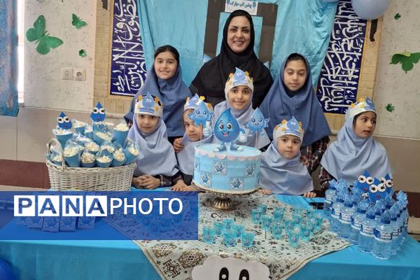 جشن آب در دبستان خورسندیان شیراز