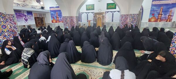 کاروان راهیان نور دانش‌آموزان دختر خراسان شمالی