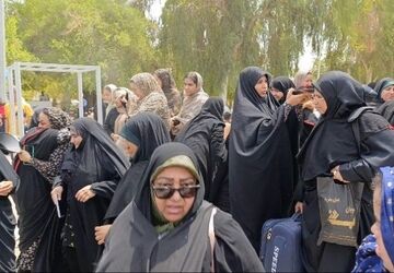 اعزام خادمین موکب حضرت علی‌‌اکبر(ع) رودان به کربلای معلی