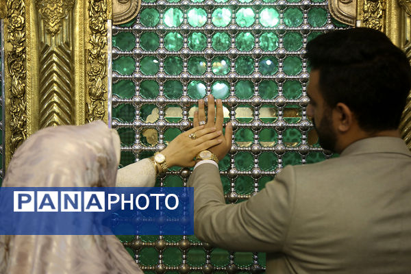 جشن ازدواج ۶۵۰ زوج دانشجوی دانشگاه‌های قم در سالروز میلاد جوادالائمه(س)