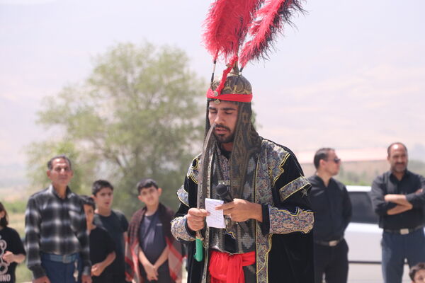 آیین شبیه خوانی عاشورای حسینی در آشخانه