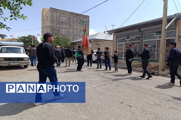 آیین عزاداری عاشورای حسینی در خوجین شهرستان خلخال