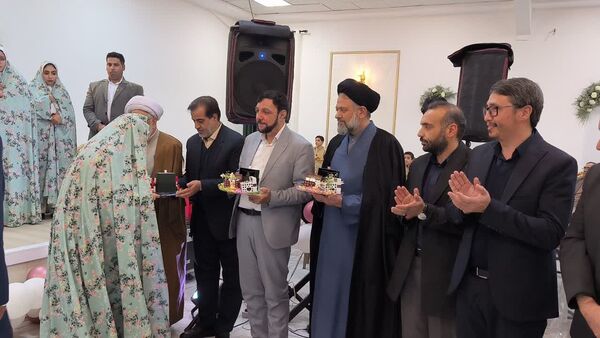 جشن ازدواج‌‌ آسان ۹ زوج بسیجی در گناباد