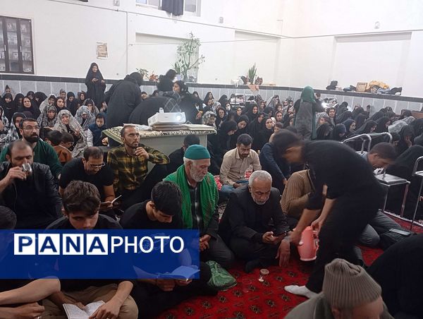 مراسم احیای شب بیست و سوم ماه رمضان در شهر تیتکانلو