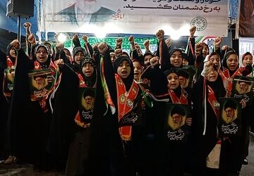 دانش‌آموزان گرگانی در موکب سازمان دانش آموزی
