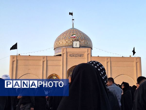 عزاداری هیئت‌های مذهبی در بارگاه منور امام زاده محمد عابد کاخک