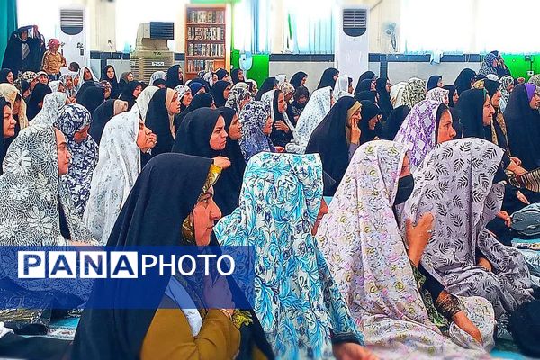 مراسم اولین سالگرد شهدای خدمت در شهرستان باشت