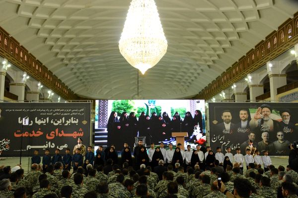 مراسم سالگرد شهدای خدمت در تبریز