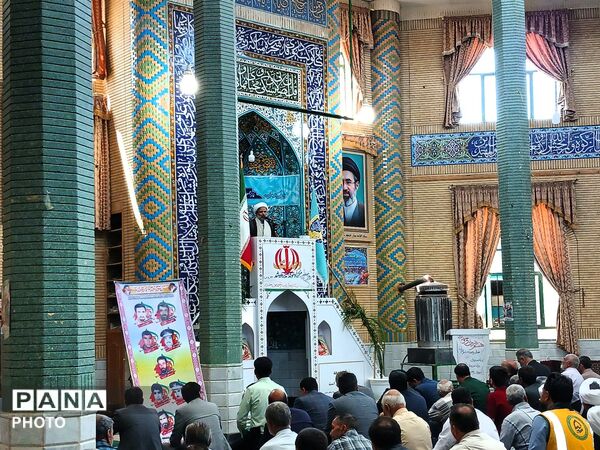 نماز عبادی‑سیاسی جمعه همزمان با هفته وحدت در باخرز